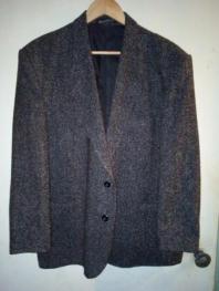 Мужской пиджак , размер 50 , цвет темно-серый , Турция .