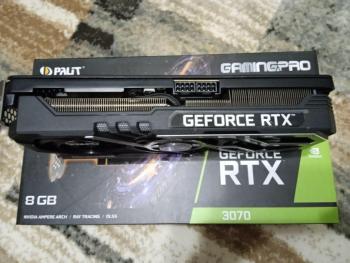 Видеокарта Palit GeForce RTX 3070 GamingPro.