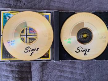 диск с игрой the sims